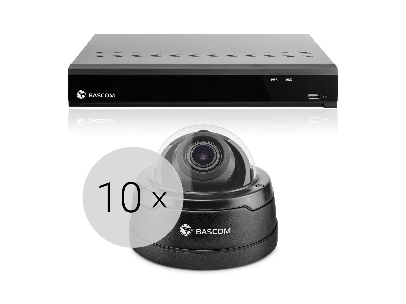 Système filaire à 10 dômes PRO