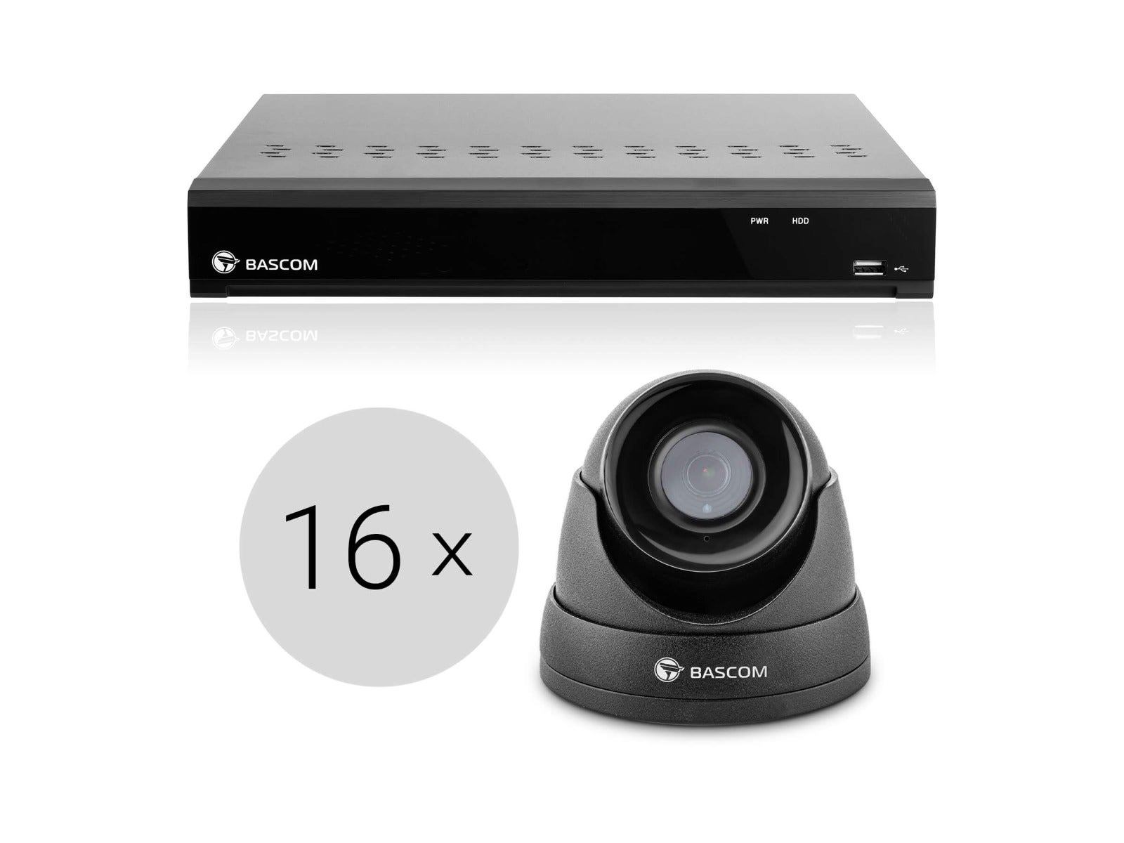 Système filaire à 16 dômes