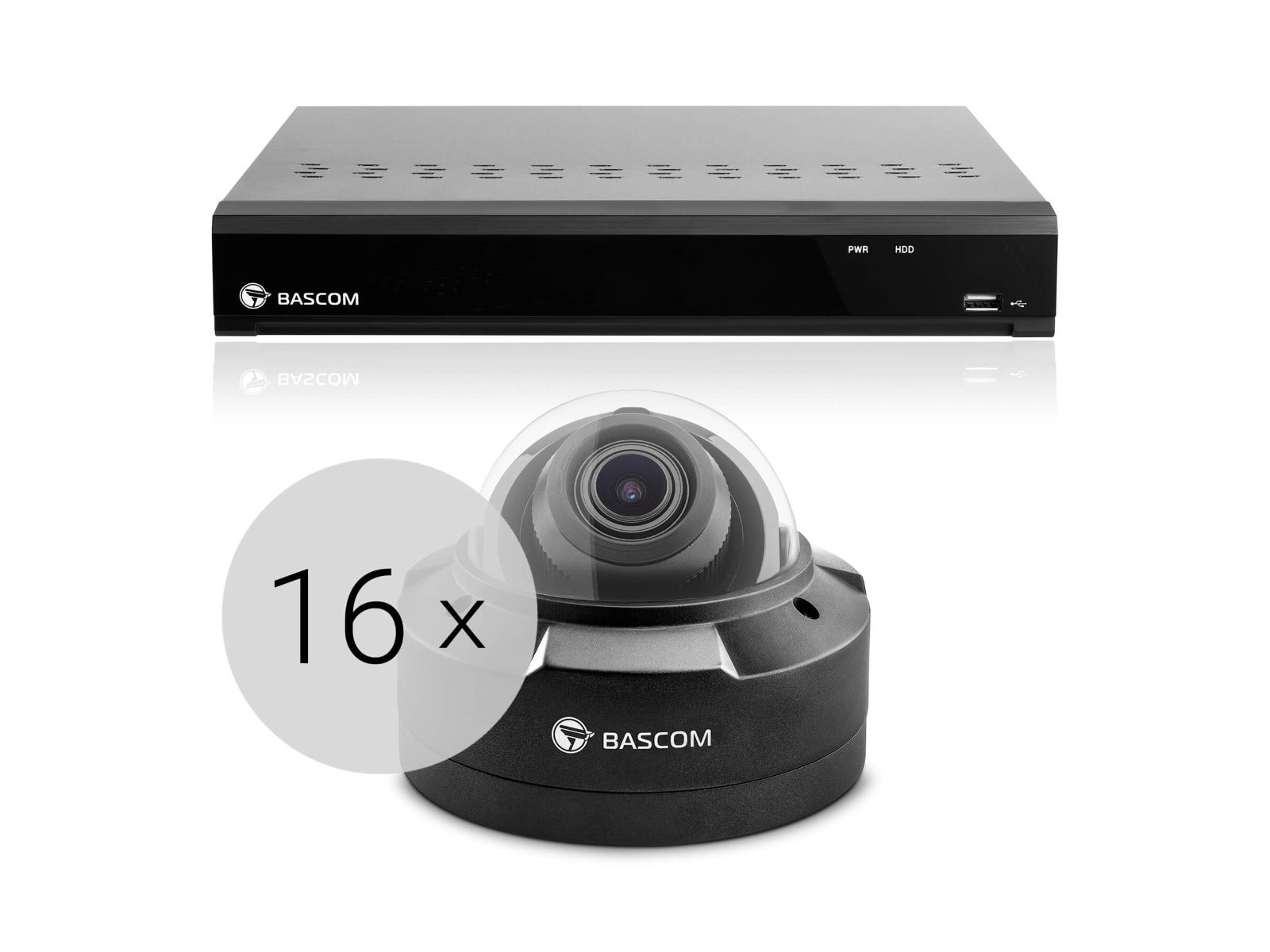 Système sans fil à 16 dômes PLUS