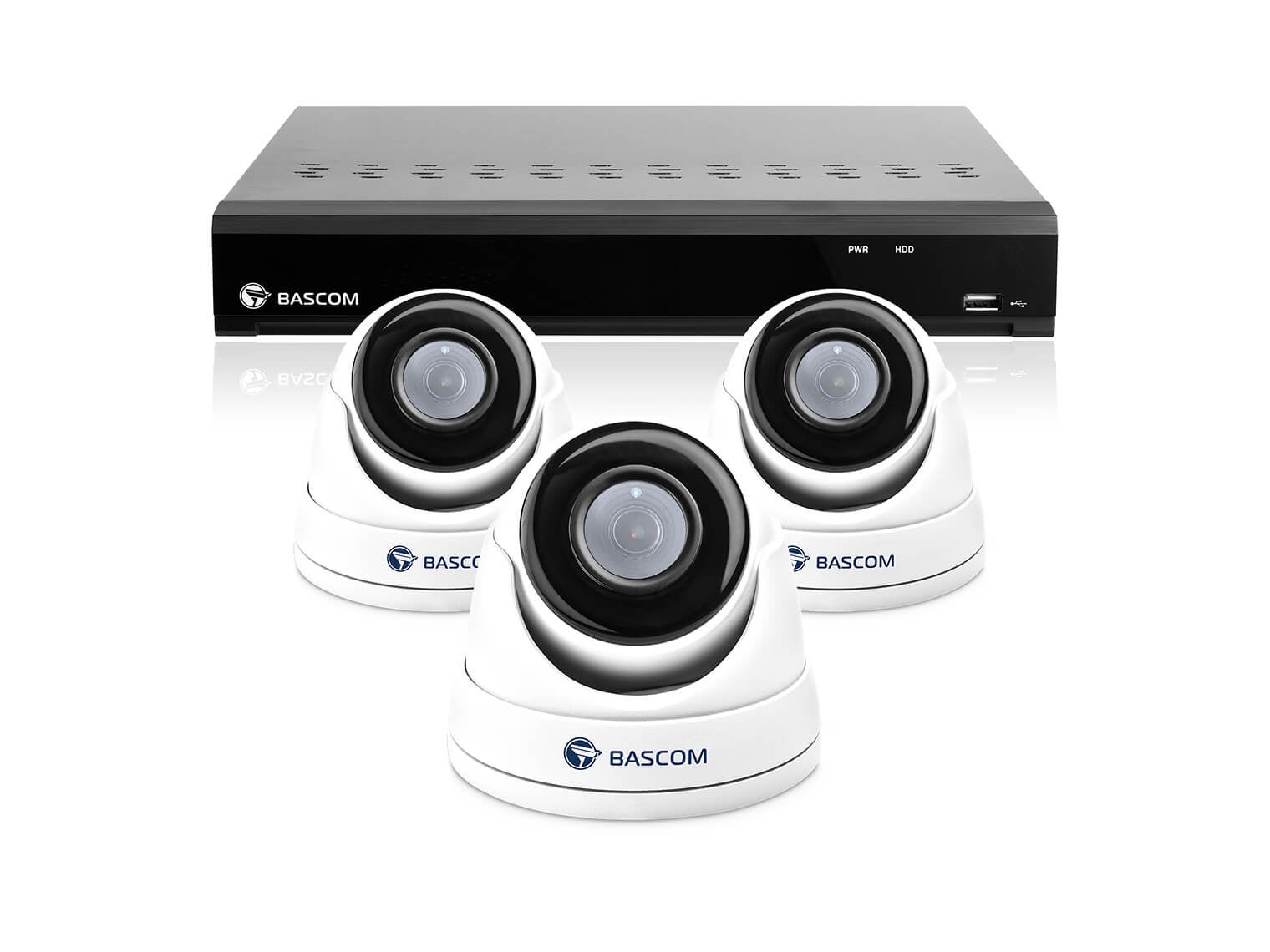 Système sans fil à 3 dômes