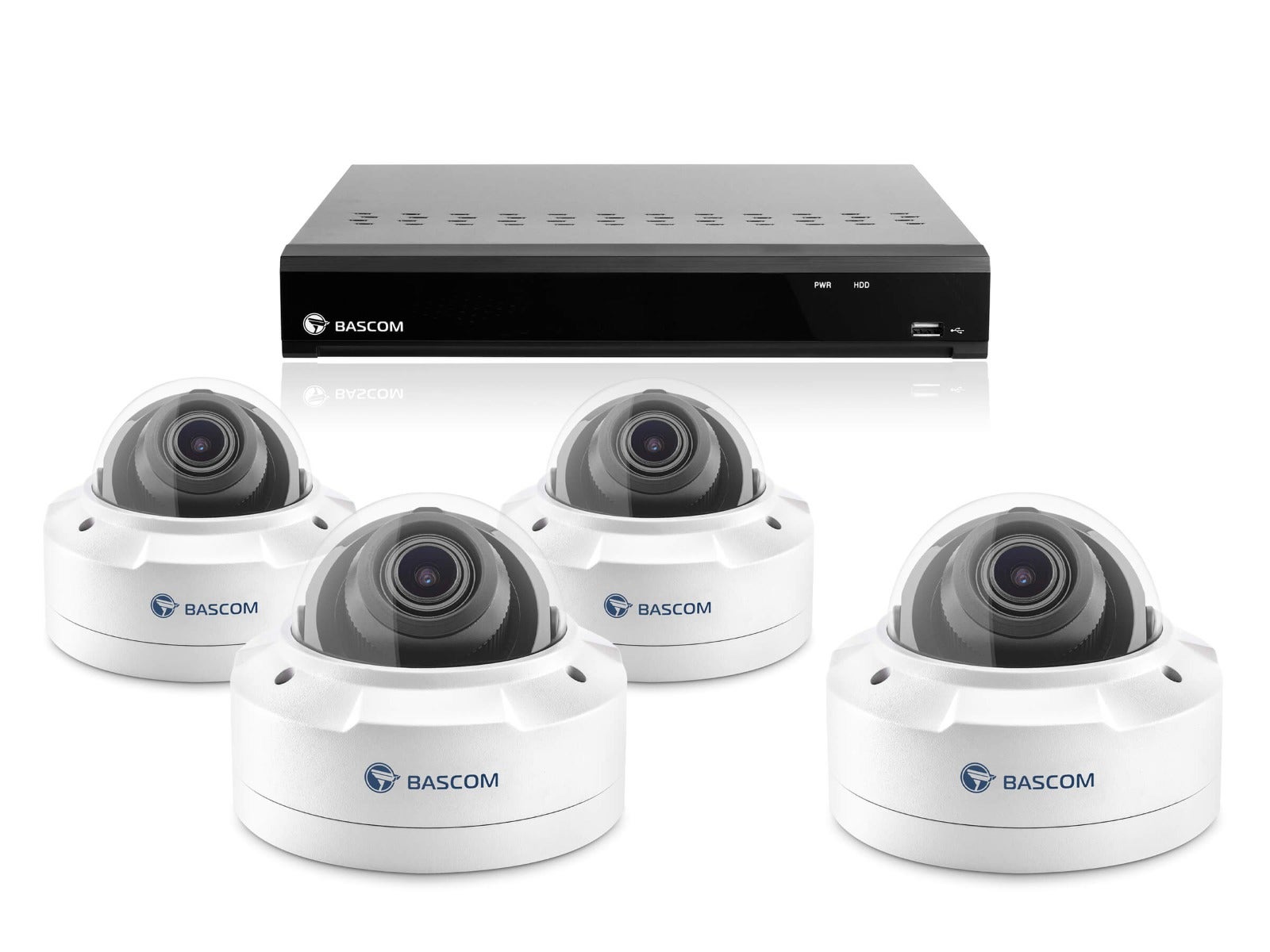 Système sans fil à 4 dômes PLUS